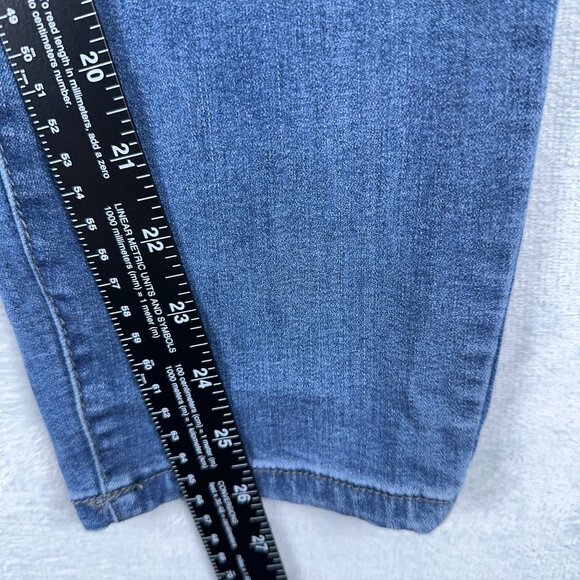 Buffalo David Bitton Ankle Grazer Jeans Super Soft Stretch Women's Blue SZ 12/32 - Picture 8 of 10